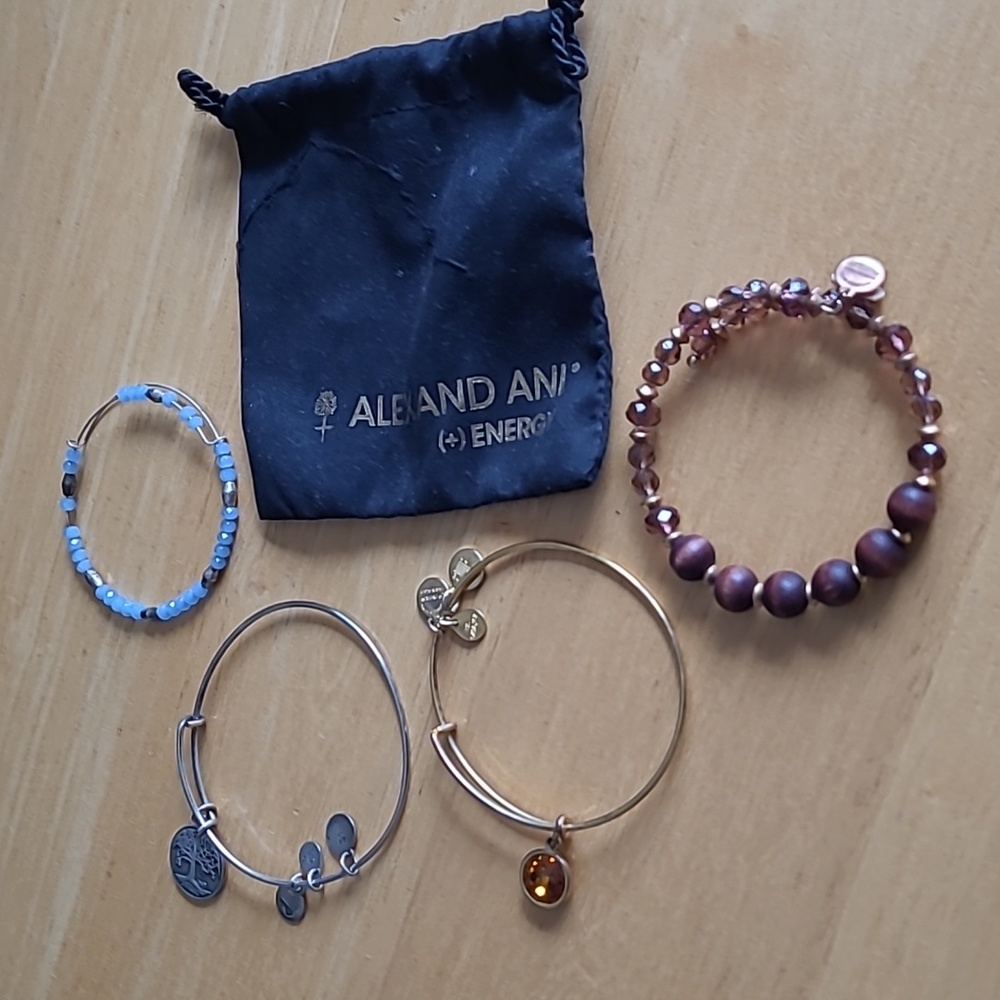 Alex and Ani Bracelets Bundle of 4